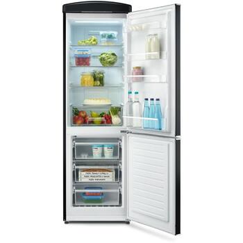 Severin ledusskapis 8998, 225l, 90l, 41dB, E klase, No Frost, augšējā saldētava (8998)