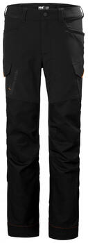 Helly Hansen sieviešu darba bikses Chelsea Evo Brz Cargo stretch 77593_991-C42, melns C42, 94% poliamīds 6% elastāns (77593_991-C42)
