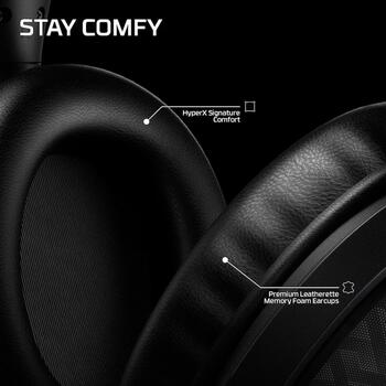 HyperX наушники Cloud Stinger 3 BS1T5AA, 50мм, 3.5мм, закрытые, circumaural, черные (BS1T5AA)