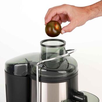 Jata Соковыжималка JELI1580, 400W, 2 скорости, 1500ml, 450ml, нержавеющая сталь, система против капель (JELI1580)