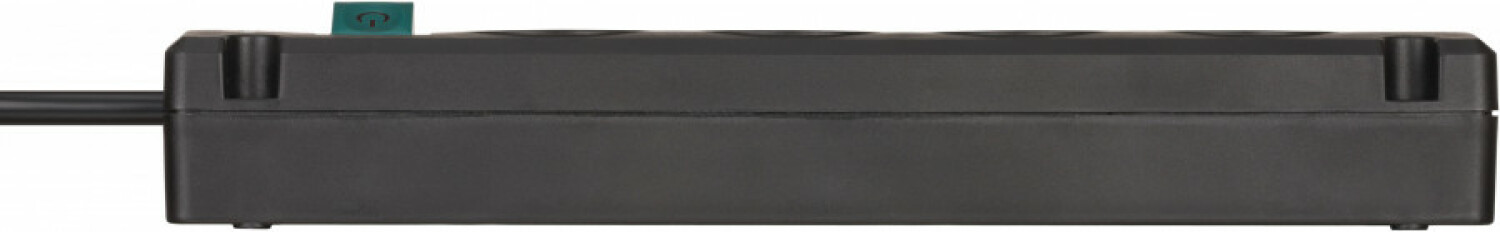 Brennenstuhl Bremounta удлинитель 1150650114, 4x 230V, 3500W, 1,5м, IP20, черный, с выключателем (1150650114)