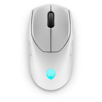 Dell Беспроводная игровая мышь AW720M 545-BBDO, 26000 DPI, 8 кнопок, 2.4GHz, Bluetooth 5.1, эргономичный дизайн (545-BBDO)