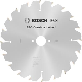 Ripzāģa disks Construct Wood 250x30x3,2mm, Z20, Galda zāģiem PRO CONSTRUCT WOOD RIPZĀĢA ASMENS, 2608641774, BOSCH (2608641774)