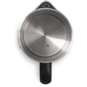 Zelmer Чайник ZCK8065 71507102P, 2200 W, 1.7 л, 55–100°C, скрытый нагревательный элемент, 360° поворот, нержавеющая сталь (71507102P)