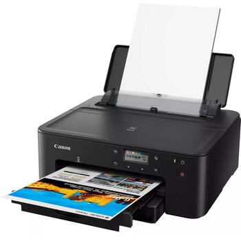 Canon PIXMA TS705a струйный принтер, 3109C026, 4800 x 1200 DPI, A4, Wi-Fi, 5 цветов, 350 листов, ЖК-дисплей (3109C026)