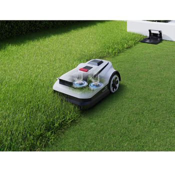Ecovacs GOAT A3000 LiDAR PRO robotizēts zāles pļāvējs bez vada 3000m² 330mm LiDAR navigācija Melns Balts (A3000)