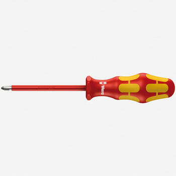 Pozidriv skrūvgriezis 100mm, WERA, 05006164001, VDE 1000V, #2, ar Lasertip (05006164001)