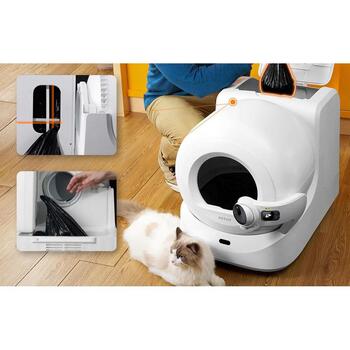 PETKIT Purobot Ultra P9903 pašattīroša kaķu tualete 10L 1080p Wi-Fi (P9903)