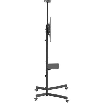 Sbox Напольное мобильное крепление FS-401-2, 37-70'', 45кг, 100x100-600x400, черный, регулировка уровня (FS-401-2)