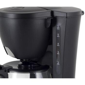 Beper Кофеварка BC.060, 600W, 0.6l, черный, моющийся пластиковый фильтр, капельный кофе, ячменный кофе (BC.060)