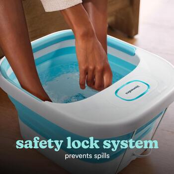Homedics FB-70BL-EB Smart Space Collapsible Foot Spa (FB-70BL-EB)