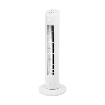 Eurom VTW 31 White башенный вентилятор для охлаждения помещений 60W осцилляция 3 скорости таймер чёрный (385625)