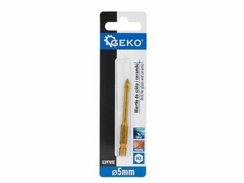 Geko urbis stiklam un keramikai G39701E, 5mm, 1/4