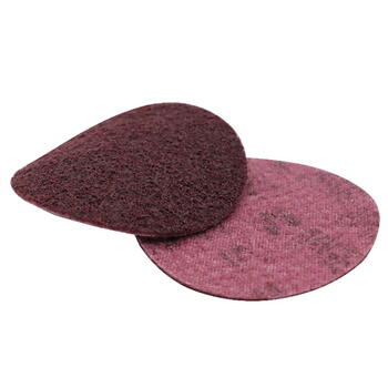 3M шлифовальный диск Hookit SC-BS 125AMED, 125 мм, A MED, для дерева, металла (125AMED)