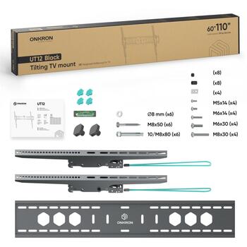 Onkron televizora stiprinājums UT12-B, 60-110