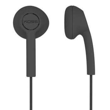 Проводные наушники In Ear для прослушивания 60–20000 Гц 16 Ом 98 дБ KE5k Черные 192807 Koss (192807)