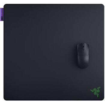 Razer peles paliktnis Gigantus V2 Pro RZ02-05490100-R3M1, 50 cm x 48 cm, audums, melns, Max Control, liels (RZ02-05490100-R3M1)