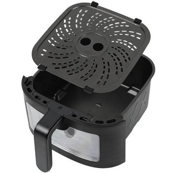 Lovio Gaisa fritieris LVAF002BK, 1500W, 6l, 8 programmas, WiFi, Tuya lietotne, karstumizturīgs rokturis (LVAF002BK)