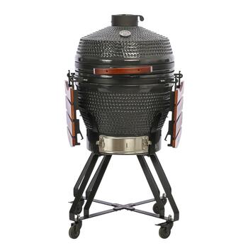 TunaBone Kamado Pro M угольный керамический гриль тандыр печь для приготовления мяса и овощей 22