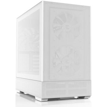 Zalman Корпус для компьютера P30 AIR White, 7,6кг, 452x235x420мм, mATX/Mini-ITX, 5 PCI, 2x140мм ARGB, 1x140мм ARGB (P30 AIR White)