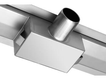 Fala линейный трап Napo 75379, 800 мм, 70 мм, 52 мм, 50/40 мм, AISI 304, K3, EN 1253-1, SMARTthru, EASYclean, GRIPstrong (75379)