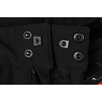 Pesso ziemas bikses BARNABI-5XL, 5XL, melnas, vēja un ūdens necaurlaidīgas, elpojošas, softshell, flīsa odere, sintepona odere (BARNABI-5XL)
