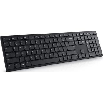 Dell klaviatūra KB500 580-AKOR, bezvadu, melna, 2.4 GHz, 12 programmējamas taustiņi, QWERTY krievu (580-AKOR)