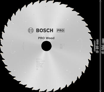 Galda zāģiem PRO WOOD CORDLESS RIPZĀĢA ASMENS BOSCH 2608837734 (2608837734)