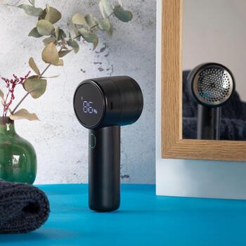Jata Savēlumu noņēmējs JEQP1272, 6 asmeņi, 1200 mAh, uzlādējams, diametrs 46 mm, 3 ātrumi, LED displejs (JEQP1272)