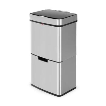 Hailo Öko Vario XL 030656001, система сортировки отходов, 2x25L, нержавеющая сталь, датчик, 50L (030656001)