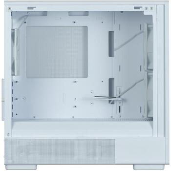 Zalman P10 NAMU WHITE, Mini-Tower korpuss, mATX, 3x120mm ventilatori, balts, 340mm GPU, 173mm CPU, 140mm PSU, USB 3.0, USB-C (P10 NAMU WHITE)