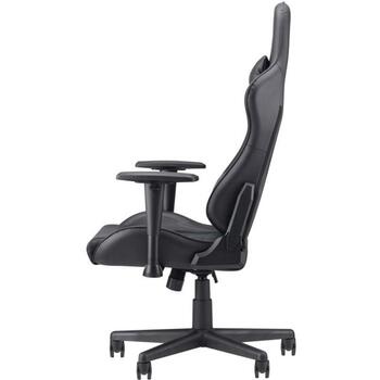 Acer Predator Rift Go PGC331, игровое кресло, GP.GCR11.00Y, 120 кг, 138.5 см, 69 см, 55 см, 5 колес, черный, сталь, ПВХ (GP.GCR11.00Y)