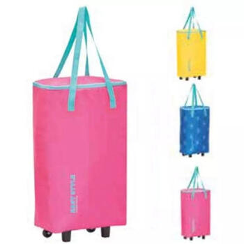 Gio`Style Термосумка на колесах Easy Style Bag-Trolley 112305632, 44л, 33x63x20см, алюминиевая фольга, U-образное отверстие (112305632)