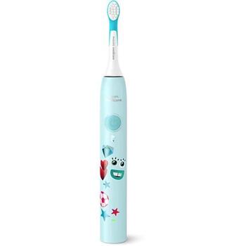 Sonicare zobu birste bērniem, zilganzaļa (HX6500/23)