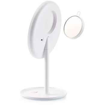 ETA Косметическое LED зеркало 2 в 1 ETA135490000, 20 см, 3.7 В, 4 ч автономности, три типа освещения (ETA135490000)