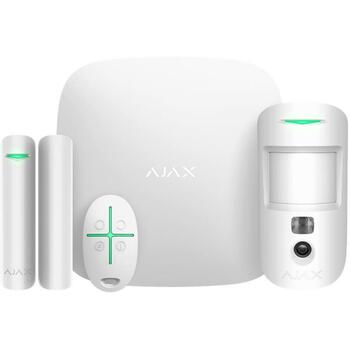 Ajax Intruder Alarm Systems 156253 StarterKit Cam, Белый, 0.8 кг (156253)