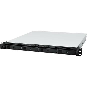 Synology NAS RackStation RS822+ AMD Ryzen V1500B, 4 RJ45, 2 USB 3.2, 2 ГБ памяти, 4 отсека, 47.69 Вт (RS822+)
