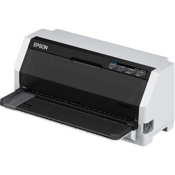 Epson LQ-690II принтер C11CJ82401, 487 символов/сек, 24 иглы, USB 2.0, Монохромный, Белый/Чёрный (C11CJ82401)