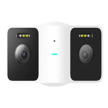 Xiaomi BHR07UIEU Camera CW100 Dual уличная IP-камера Bullet 3 MP F1.6 IP66 H.265 поддержка microSD до 256 GB White (BHR07UIEU)