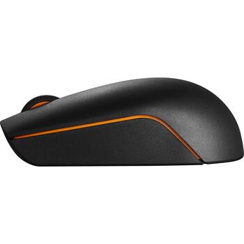 Lenovo optiskā pele GY51L15679, 2.4 GHz, 1000 dpi, 3 pogas, AA akumulators, nano bezvadu uztvērējs (GY51L15679)