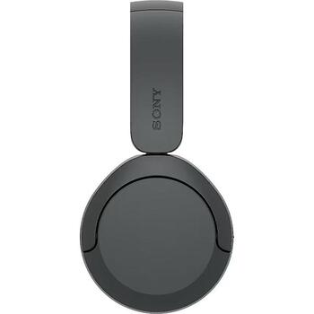 Sony наушники WH-CH530 WHCH530B.CE7, 30мм, 20-20000Гц, 55ч, Bluetooth 6.0, USB-C, микрофон, шумоподавление, черные (WHCH530B.CE7)
