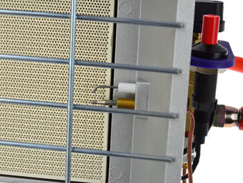 Gāzes sildītājs 4600 ar piezo aizdedzi G80531 GEKO (G80531)