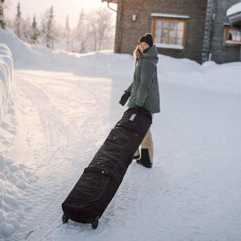 Thule Чехол для лыж 3205170, 175см, черный, полиэстер, колесики, молнии YKK, для 2 пар лыж (3205170)
