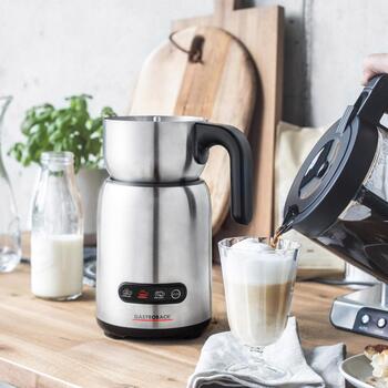 Gastroback Автоматический вспениватель молока 42359, 650 W, 600 ml, 300 ml, 0,8 m, Нержавеющая сталь (42359)