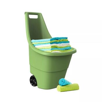 Keter Тачка Easy Go Breeze 29199467771, 50л, 51x56x84см, зеленая (29199467771)
