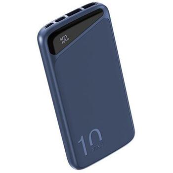 Navitel Power Bank PWR10 MX Blue, 10000mAh, 3.7V, 37Wh, 2xUSB-A, 1xUSB-C, 1xMicro-USB, защита от перезарядки (PWR10 MX Blue)