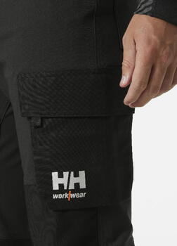 Helly Hansen рабочие брюки Oxford 4X Cargo stretch 77408_990-C52, C52, черные, 4-сторонняя эластичная ткань (77408_990-C52)