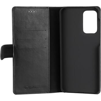 Krusell PhoneWallet Samsung Galaxy A73 5G 62504, 6.7'', черный, 3 слота для кредитных карт, магнитная застежка (62504)