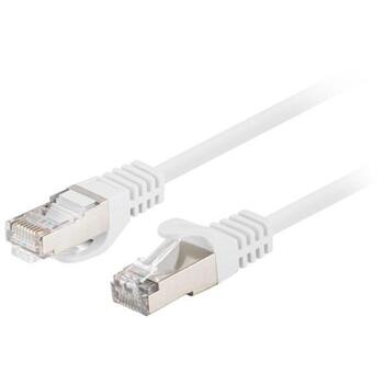 Lanberg Patchcord CAT.6 FTP 0.25M fluke passed 10-pack, White | PCF6-20CC-0025-W (PCF6-20CC-0025-W)