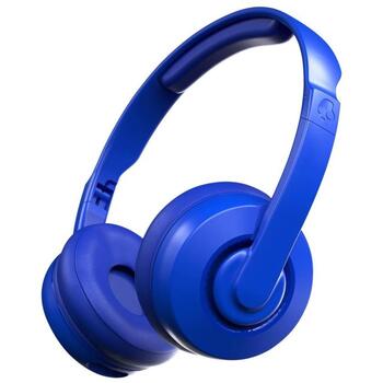 Skullcandy Наушники S5CSW-M712, 22ч, 30Ω, Bluetooth 5.0, Микрофон, Cobalt blue, Складные, 3.5mm кабель (S5CSW-M712)